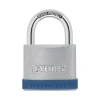 Abus Silver Rock 5/50HB25 Padlock Solid Zinc Body 63829