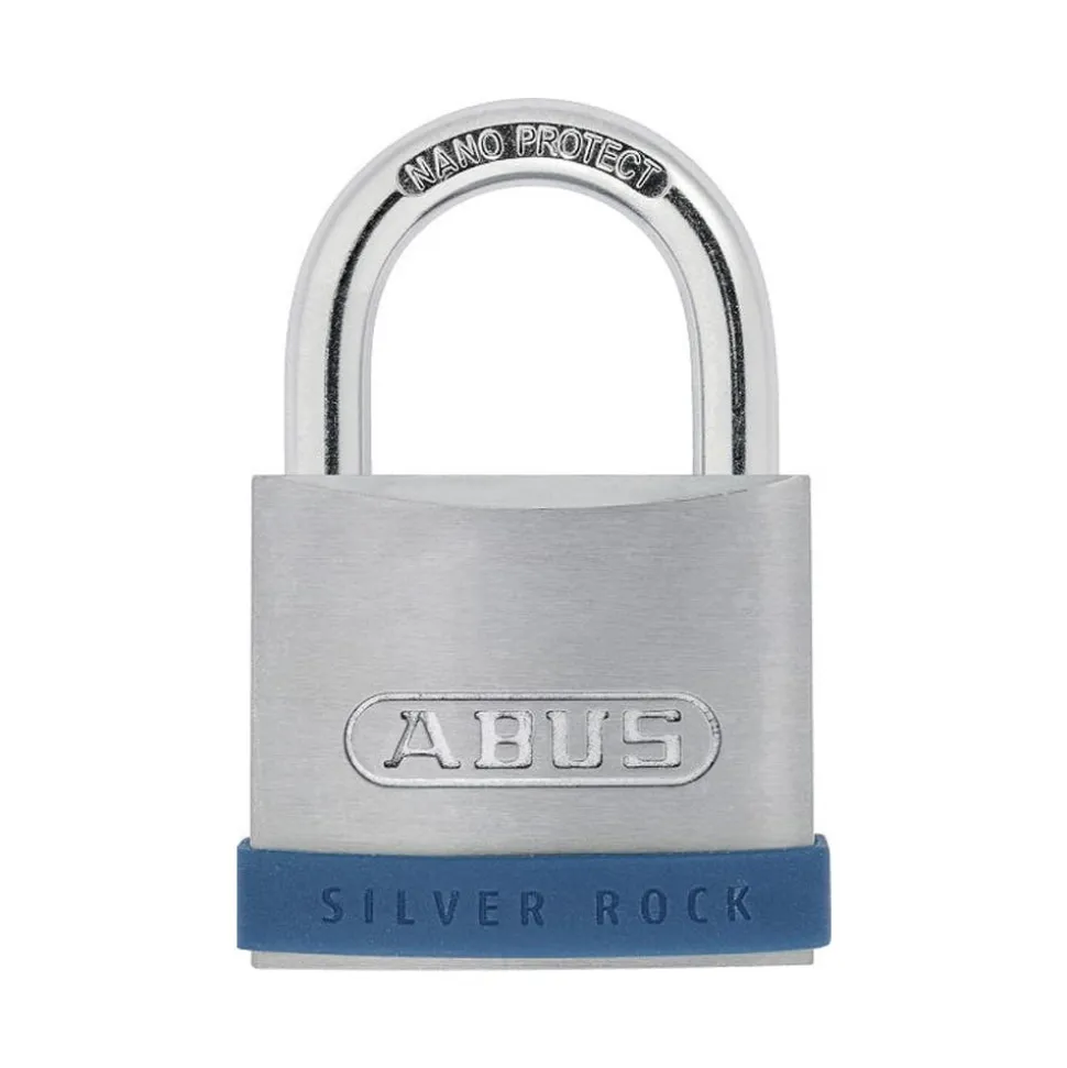Abus Silver Rock 5/50HB25 Padlock Solid Zinc Body 63829