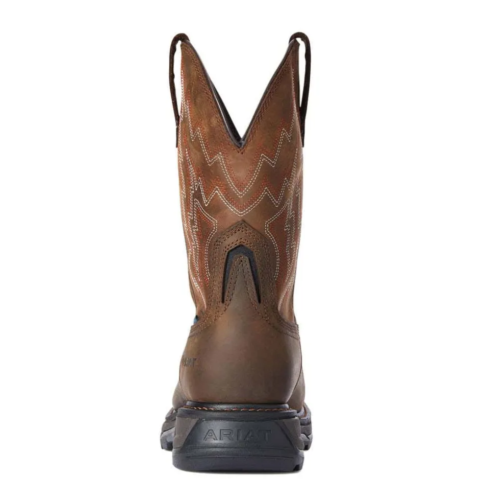 Ariat Big Rig Waterproof Composite Toe Work Boot - Dark Brown 10033993