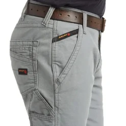Ariat FR M4 Relaxed Workhorse Boot Cut Pants, Grey