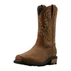 Ariat Men's Ironside Square Toe Steel Toe Work Boot - Brown 10061251