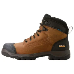 Ariat Men's Turbo Duratread XTR 6" Waterproof Carbon Toe Work Boot - Brown 10054291