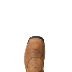 Ariat Rebar Flex Western Waterproof Composite Toe Work Boot - Rye Brown 10021486