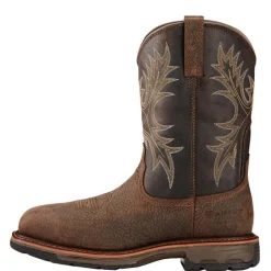 Ariat WorkHog Waterproof Composite Toe Work Boot - Bruin Brown 10017420