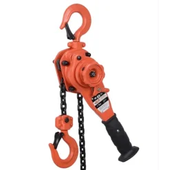 Atlas Lifting & Rigging Lever Hoist 1 Ton (2000 lbs) 15' Chain with Overload Protection ALH-010-15