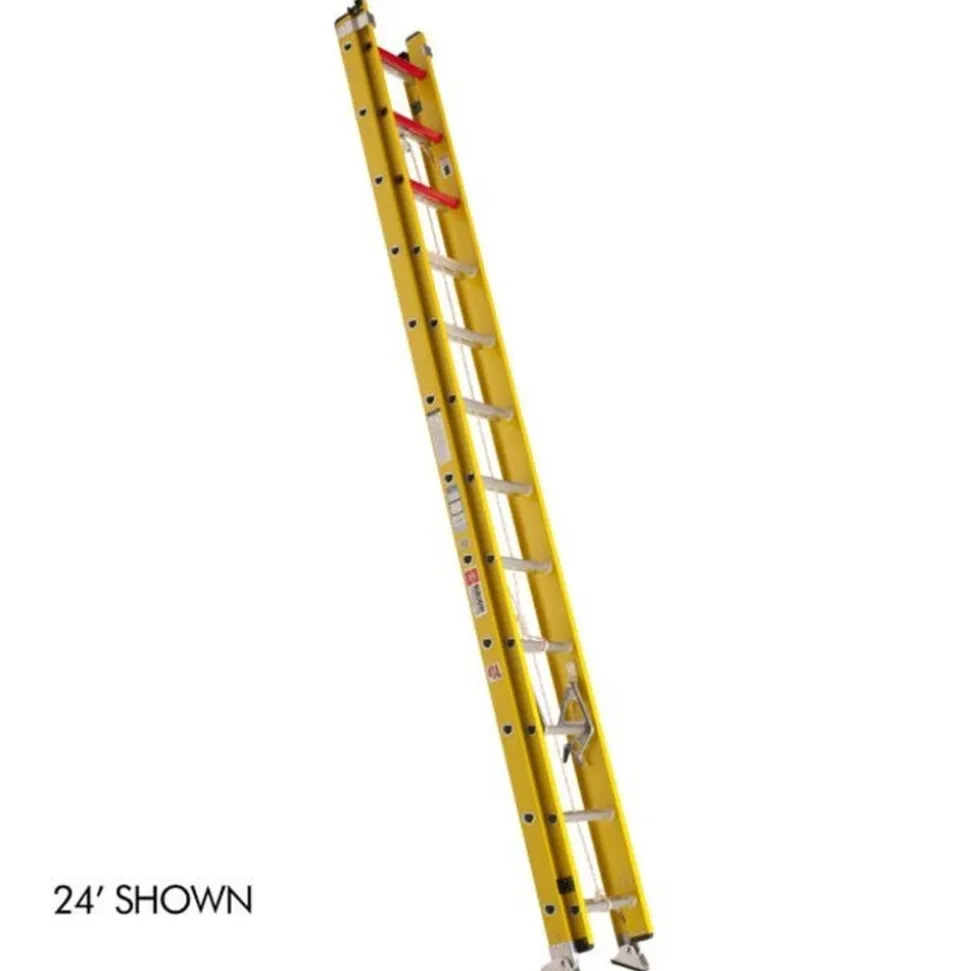 Bauer Ladders 32′ Fiberglass 310 Series Extension Ladder – Type 1A 300 lb. Rated 31032