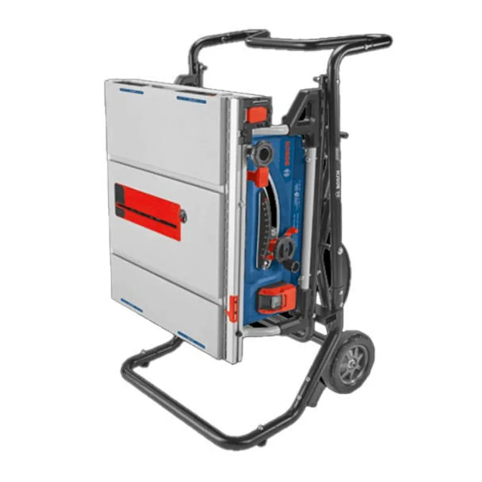 Bosch 10" Jobsite Table Saw Gravity-Rise Wheeled Stand GTS15-10