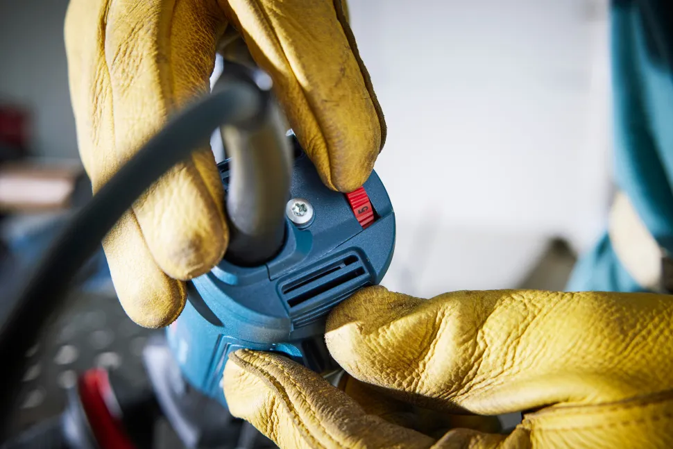 Bosch Power Tools 5" Angle Grinder with Brake GWS14-50PBD