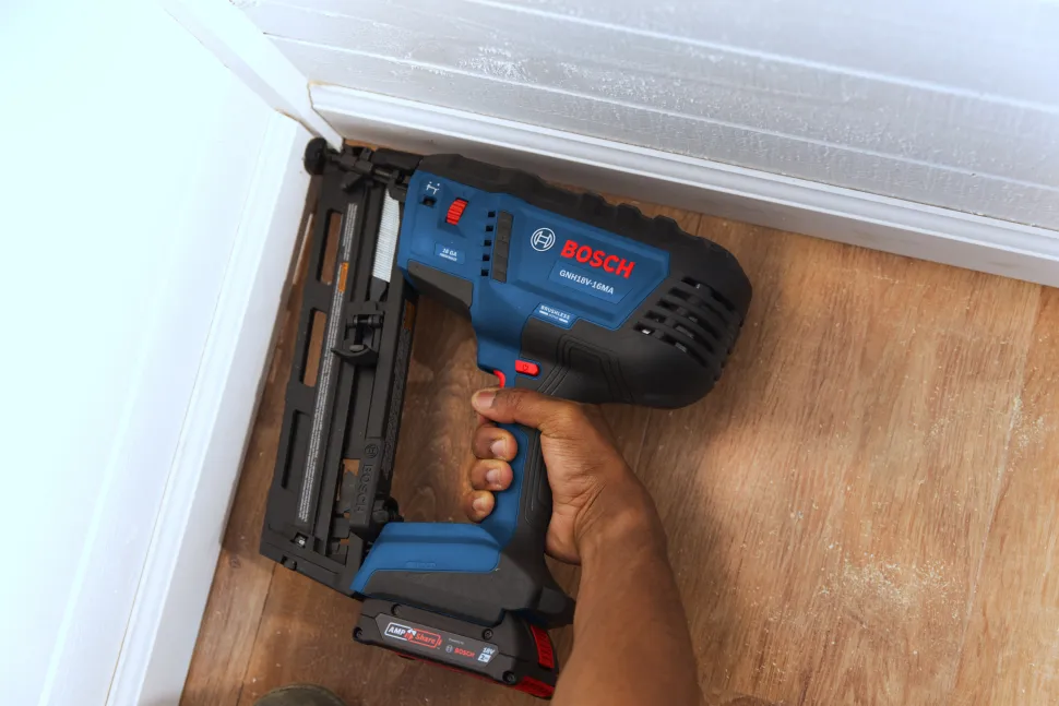 Bosch Power Tools 18V 16-Gauge Angled Finish Nailer GNH18V-16MAB12