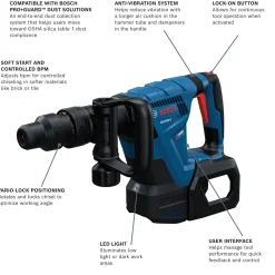 Bosch Power Tools 18V SDS-max® Demolition Hammer GSH18V-5L