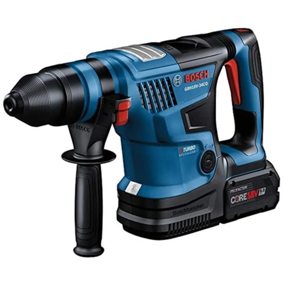 Bosch PROFACTOR 18V SDS-Plus 1-1/4" Rotary Hammer Brushless (Tool Only) GBH18V-34CQN