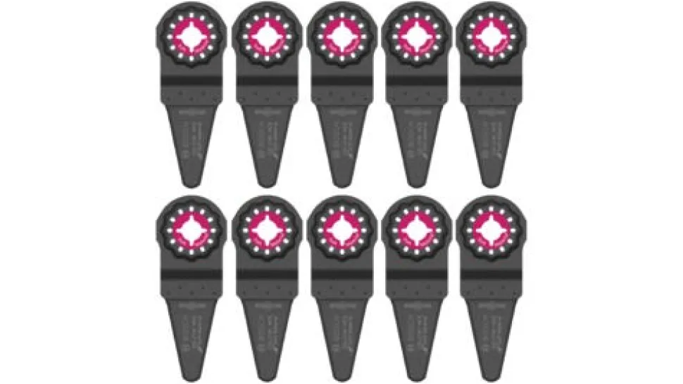 Bosch 2-1/4" Starlock Oscillating Multi Tool Caulk Knife Blade 10pk OSL214K-10