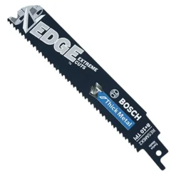 Bosch 6" 8/10 TPI Edge Reciprocating Saw Blades for Thick Metal RESM6X2B