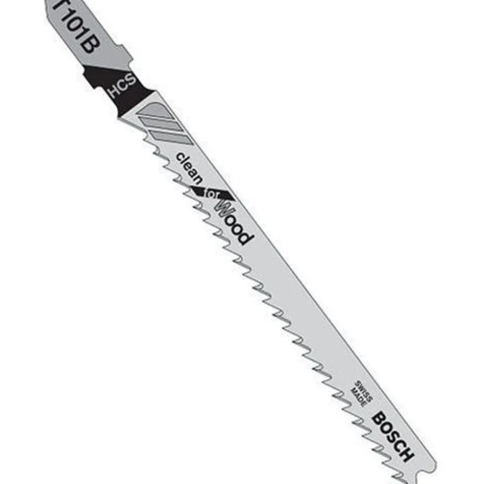 Bosch T-Shank Jigsaw Blades for Wood T101B