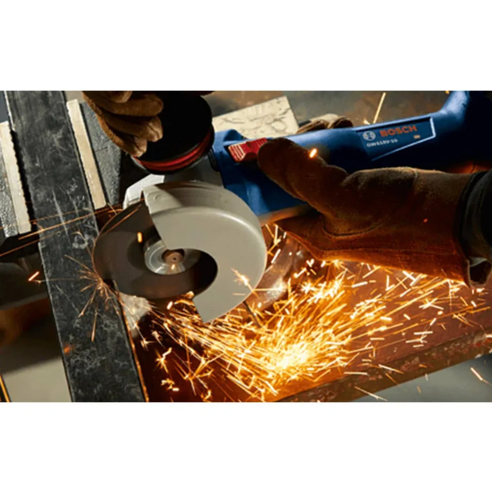 Bosch 18V Brushless 4-1/2" - 5" Angle Grinder with Slide Switch (Bare Tool) GWS18V-10N