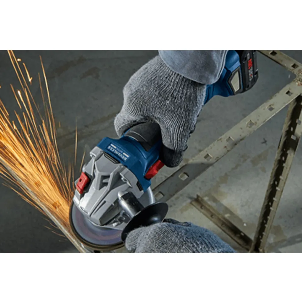 Bosch 18V Brushless 4-1/2" Angle Grinder with Slide Switch (Bare Tool) GWS18V-8N