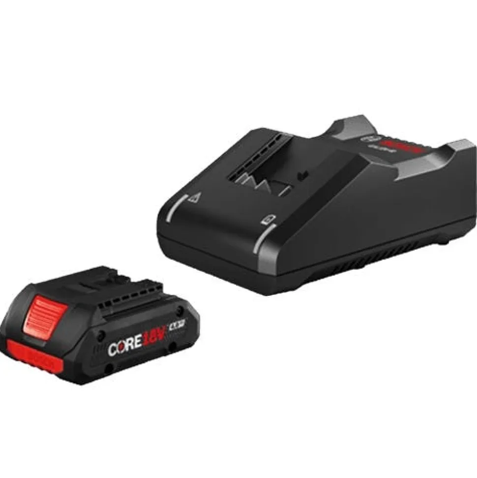 Bosch 18V CORE18V Starter Kit w/ CORE18V 4.0 Ah Compact Battery GXS18V-15N15