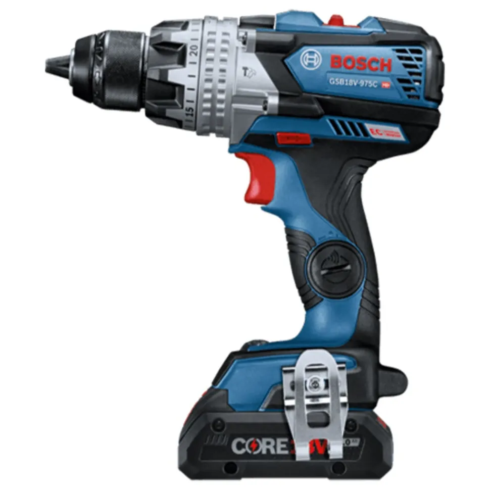 Bosch 18V 2-Tool Combo Kit with Impact Driver/Wrench, Hammer Drill/Driver and Batteries GXL18V-227B25