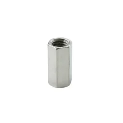 Brighton-Best 3/8"-16 X 1-3/4" Long Zinc Rod Coupler Coupling Nut Zinc Plated - Box of 500 303031-BR