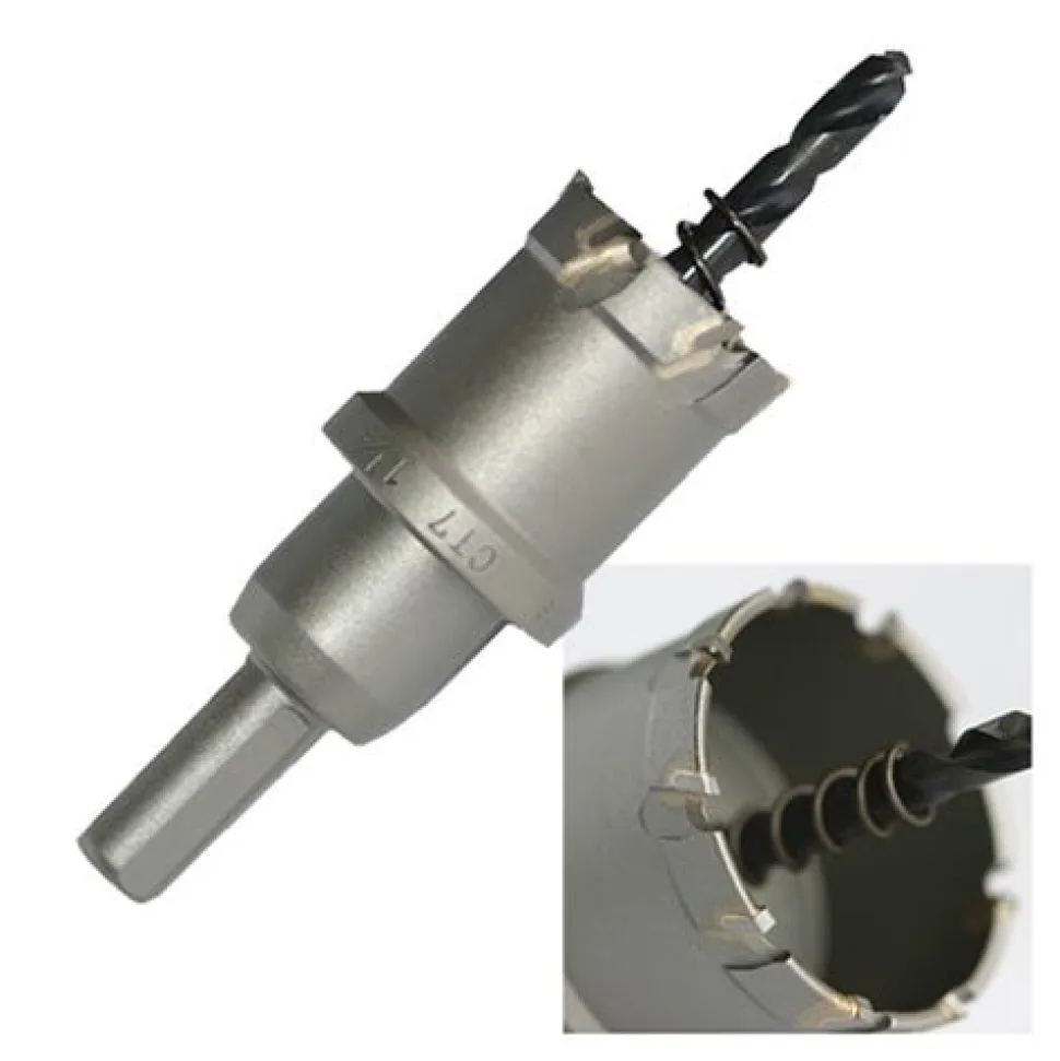 Champion Carbide Tipped 1-1/8" Hole Cutter 1" Depth CT7-1-1/8