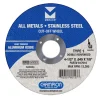 Champion Mercer 4-1/2" x .045" x 7/8" Cut-Off Wheels Type 1 Thin 617010