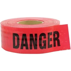 CH Hanson 500' Reinforced 5 mil Red Danger Tape 16031