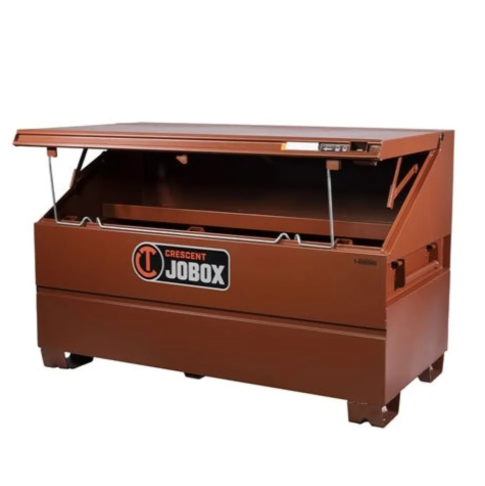 Crescent Jobox Site-Vault Chest 40" x 30" x 60" Steel Slope Lid Storage Security 1-680990