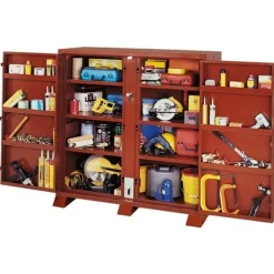 Crescent Jobox Two Door Utility Cabinet 60" x 24" x 60" Storage 1-694990