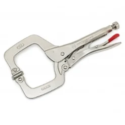 Crescent 11" Locking C-Clamp with Swivel Pad Tips C11CCSVN