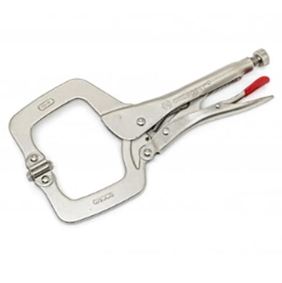 Crescent 11" Locking C-Clamp with Swivel Pad Tips C11CCSVN