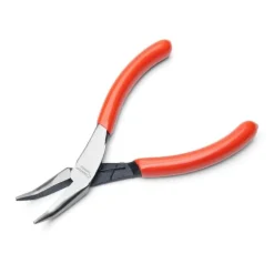 Crescent 5" Mini Dipped Handle Bent Nose Pliers 5MBNDG