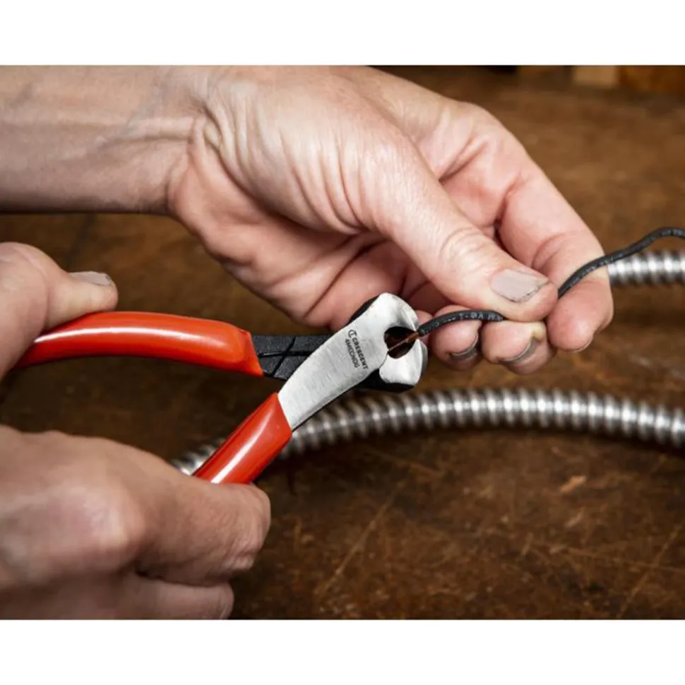 Crescent 4" Mini Dipped Handle End Nipper Pliers 4MECNDG