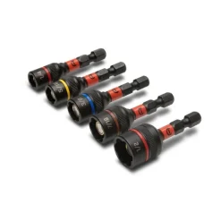 Crescent Tools 5 Piece Bolt Biterâ„¢ Impact Nut Driver and Extractor Set CAVBXM1R-5