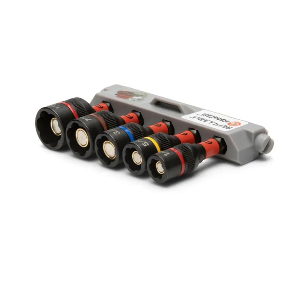 Crescent Tools 5 Piece Bolt Biter™ Impact Nut Driver and Extractor Set CAVBXM1R-5