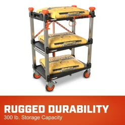 Crescent Tools SITERUNNER Folding Jobsite Cart F3SCBL