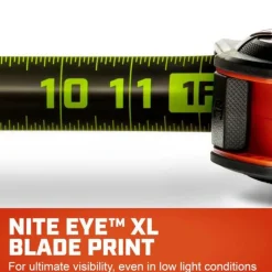 Crescent Tools 1-1/4" x 25' WORKHORSE NITE EYE Tape Measure (2 Pack) L1125NESET2V