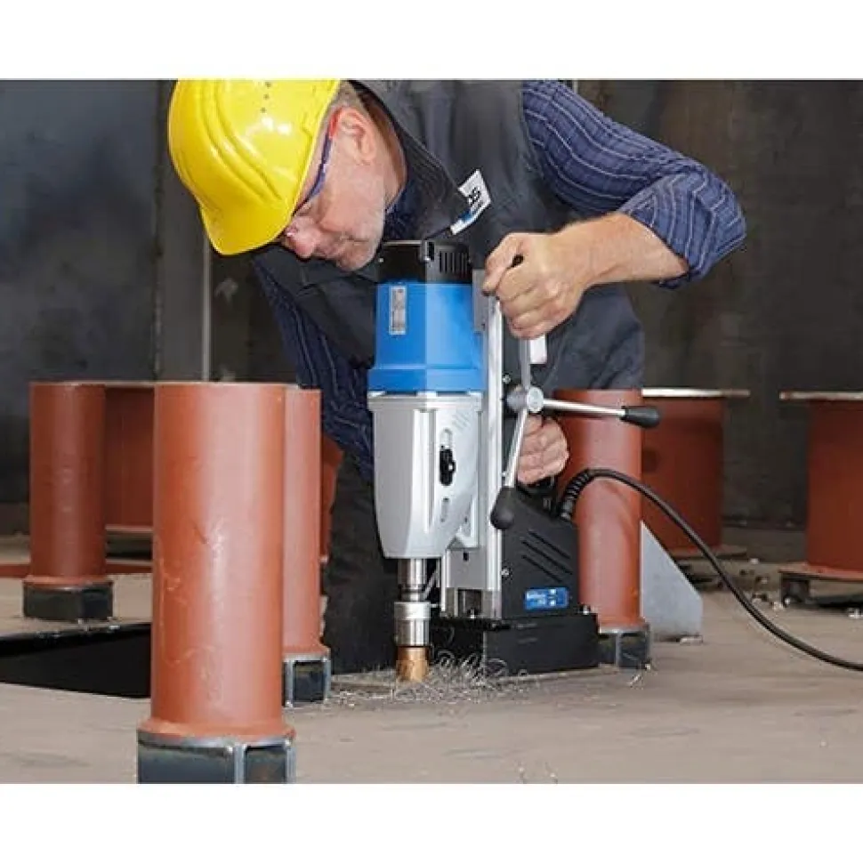 CS Unitec 3-1/16" Four-Gear Portable Magnetic Drill MABASIC 850