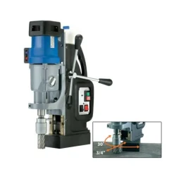 CS Unitec 4" Magnetic Drill Reversible Variable Speed Swivel MAB 845