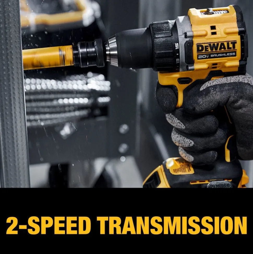 DeWalt ATOMIC COMPACT SERIES 20V MAX Cordless 1/2" With 20V MAX* 3Ah Battery (4 Pack) DW-DCB200-4-DW-DCD794B