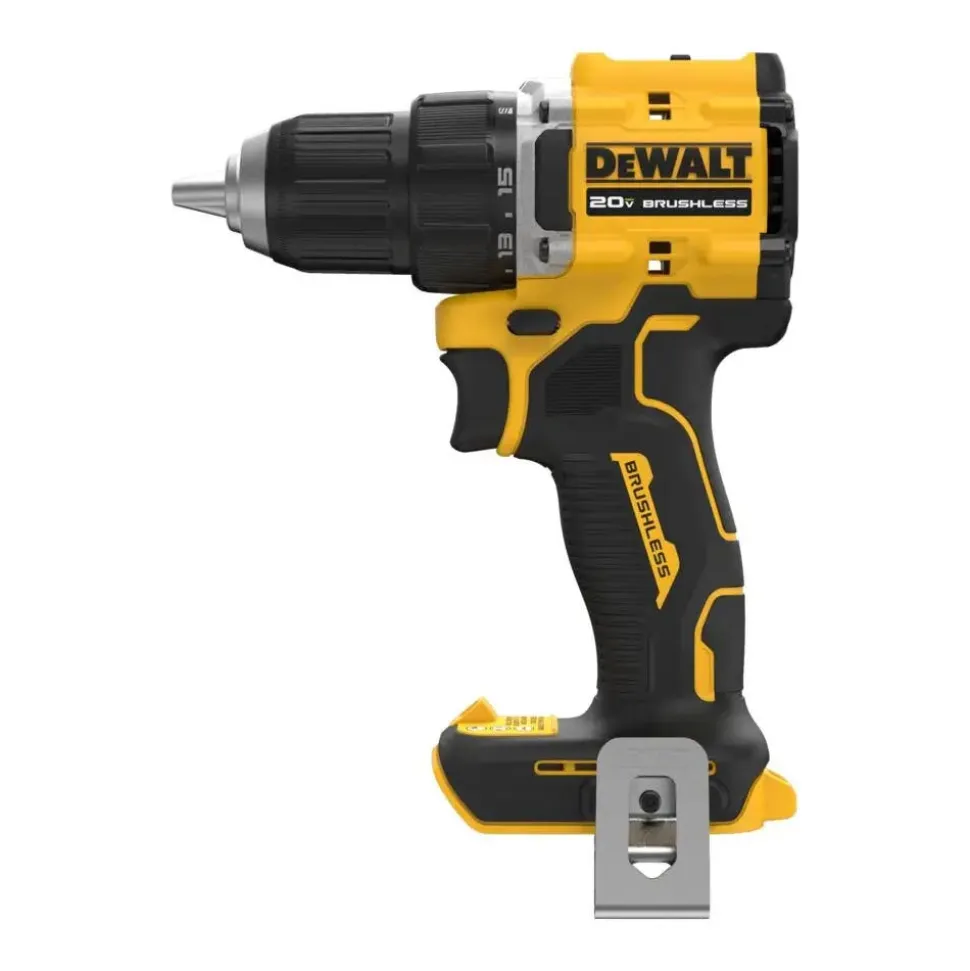 DeWalt ATOMIC COMPACT SERIES 20V MAX* Brushless Cordless 1/2" Drill/Driver With POWERSTACK 20V MAX Battery and Charger Kit DW-DCBP034C-DW-DCD794B