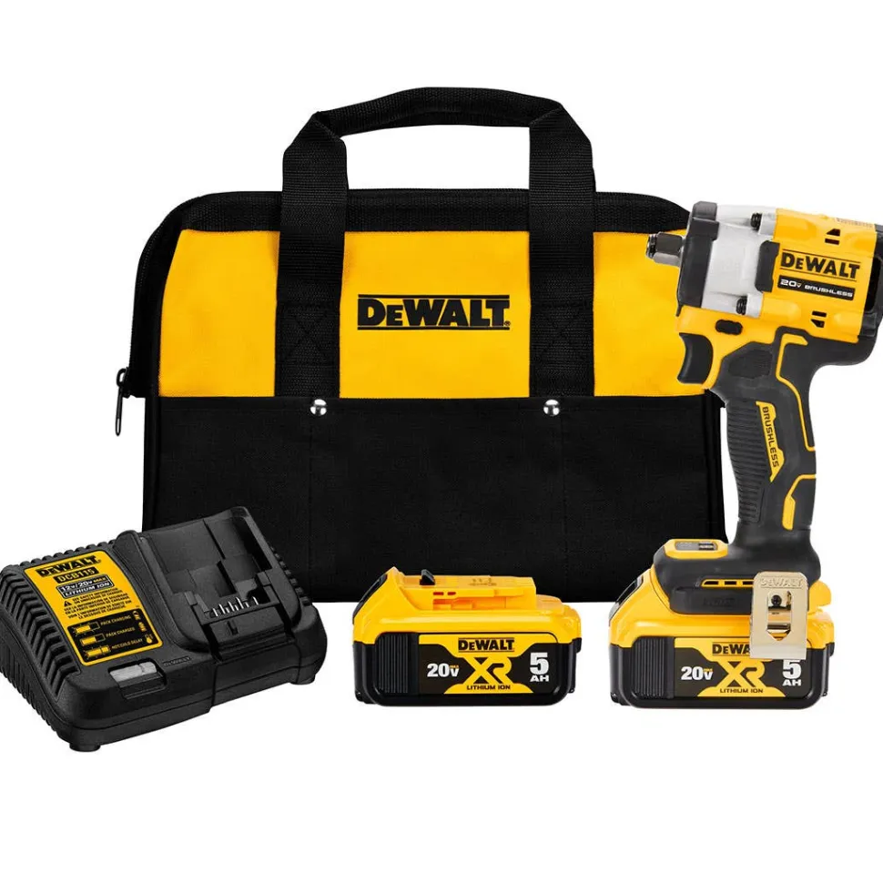DeWalt Atomic 20V Max 1/2" Cordless Impact Wrench w/ Hog Ring Anvil (Tool Only) DCF921B