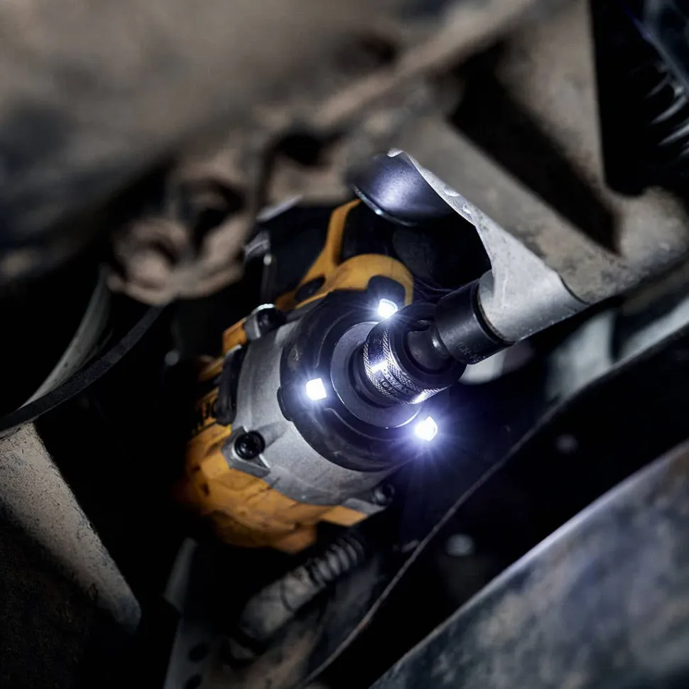 DeWalt Atomic 20V Max 3/8" Cordless Impact Wrench 2 Battery Kit w/ Hog Ring Anvil DCF923P2
