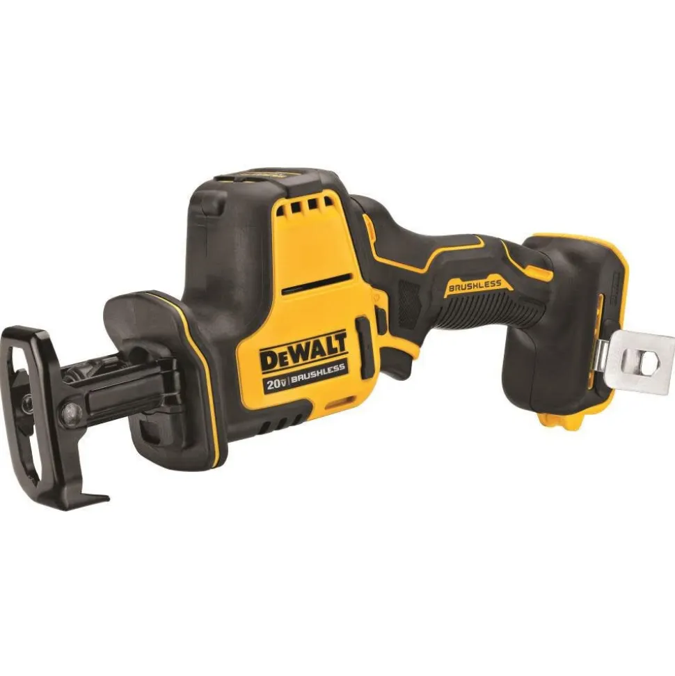DeWalt ATOMIC 20V MAX Cordless One-Handed Reciprocating Saw With POWERSTACK 20V MAX Compact Battery Charger Starter Kit DW-DCBP034C-DW-DCS369B