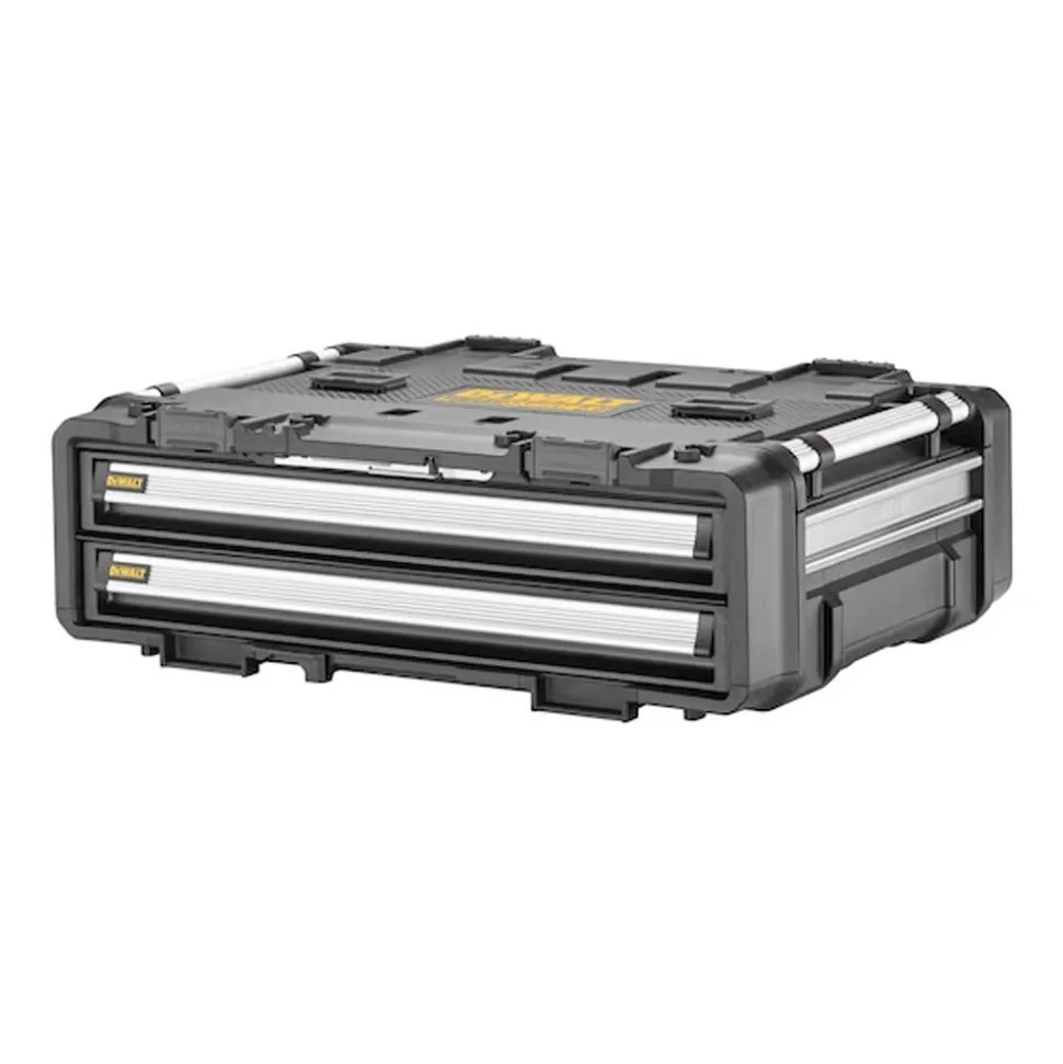 DeWalt DXL ToughSystem Two Drawers Shallow Unit DWST08520