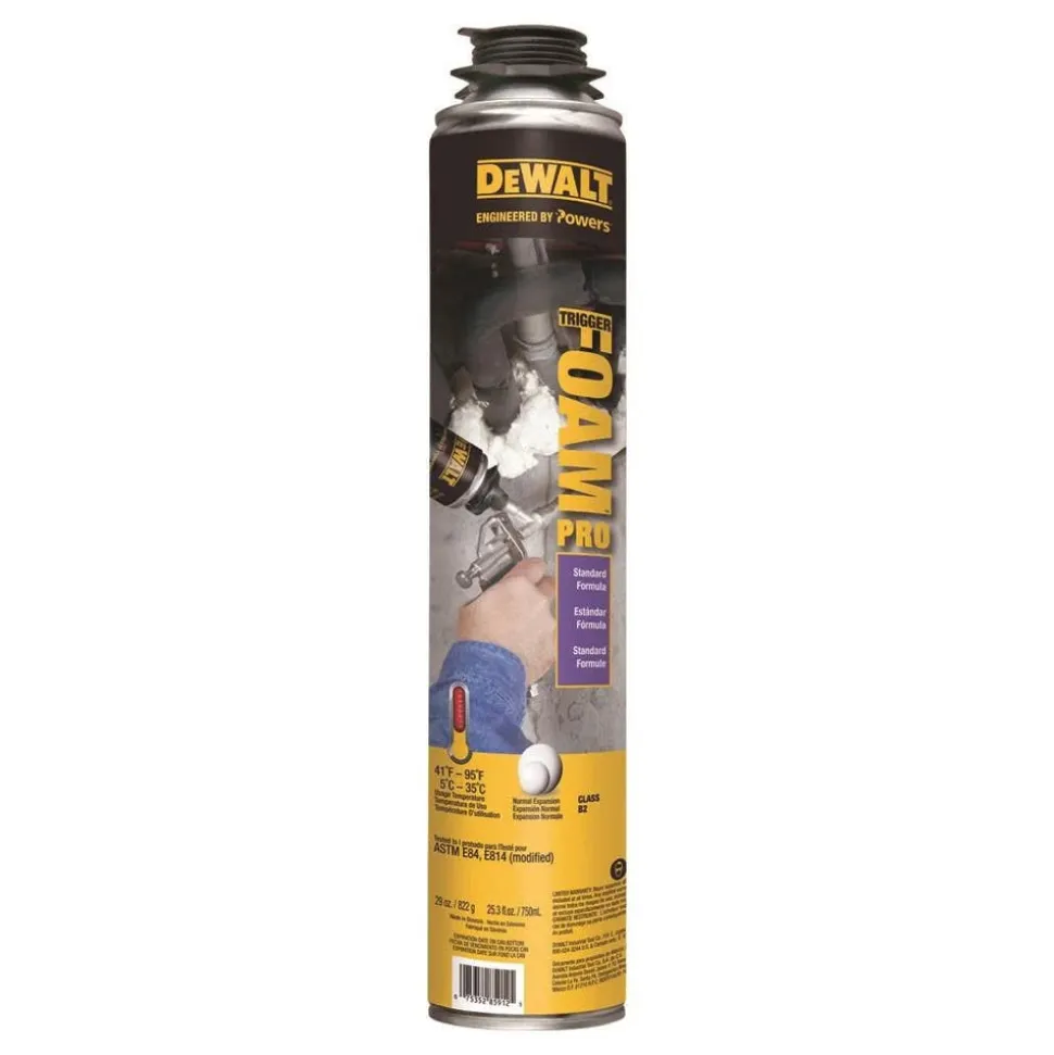 DeWalt Expansion Foams Triggerfoam Pro Standard 29Oz 08136N-PWR