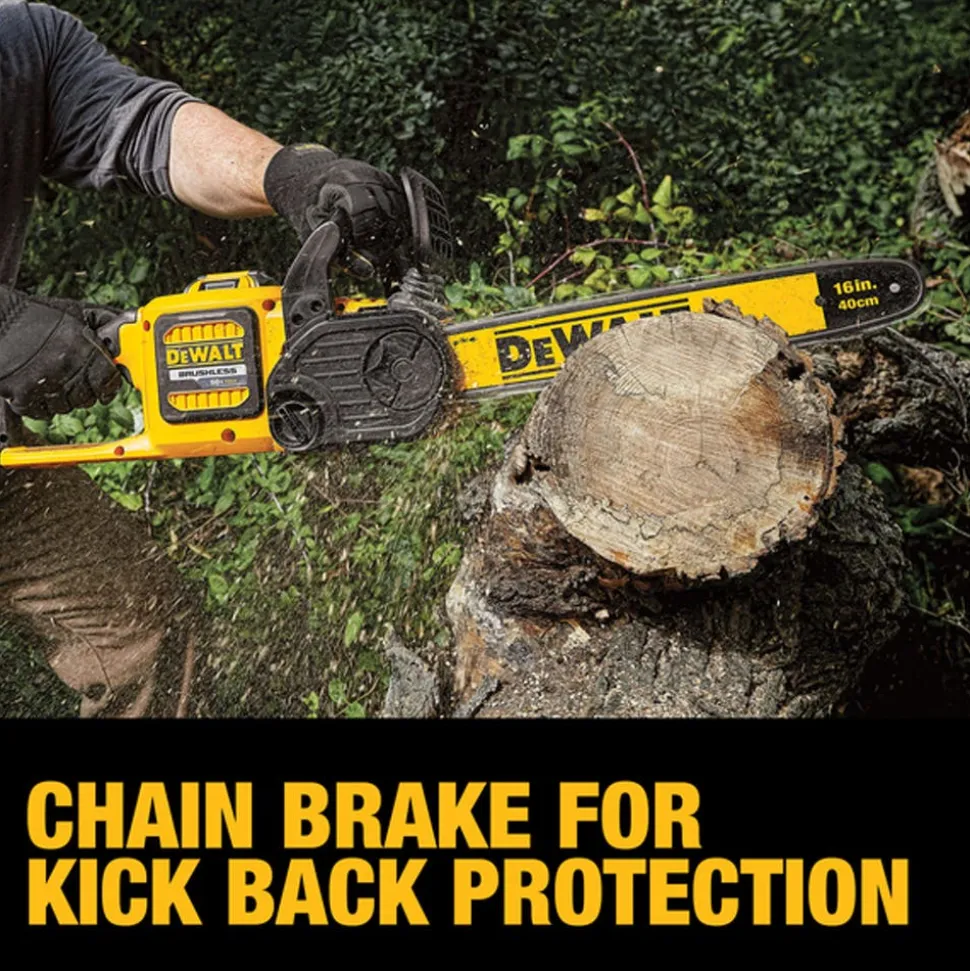 DeWalt FLEXVOLT 60V MAX* Brushless Chainsaw Kit DCCS670X1