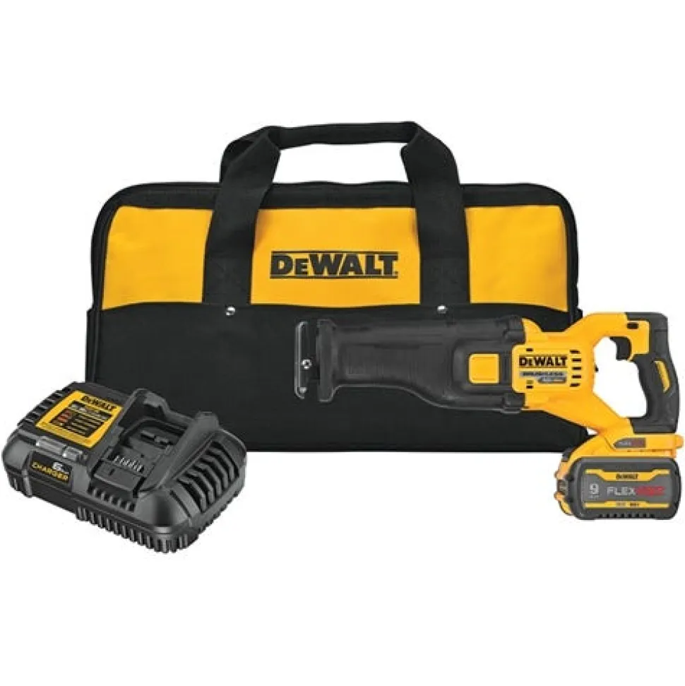 DeWalt FLEXVOLT 60V MAX Brushless Cordless Reciprocating Saw Kit DCS389X1