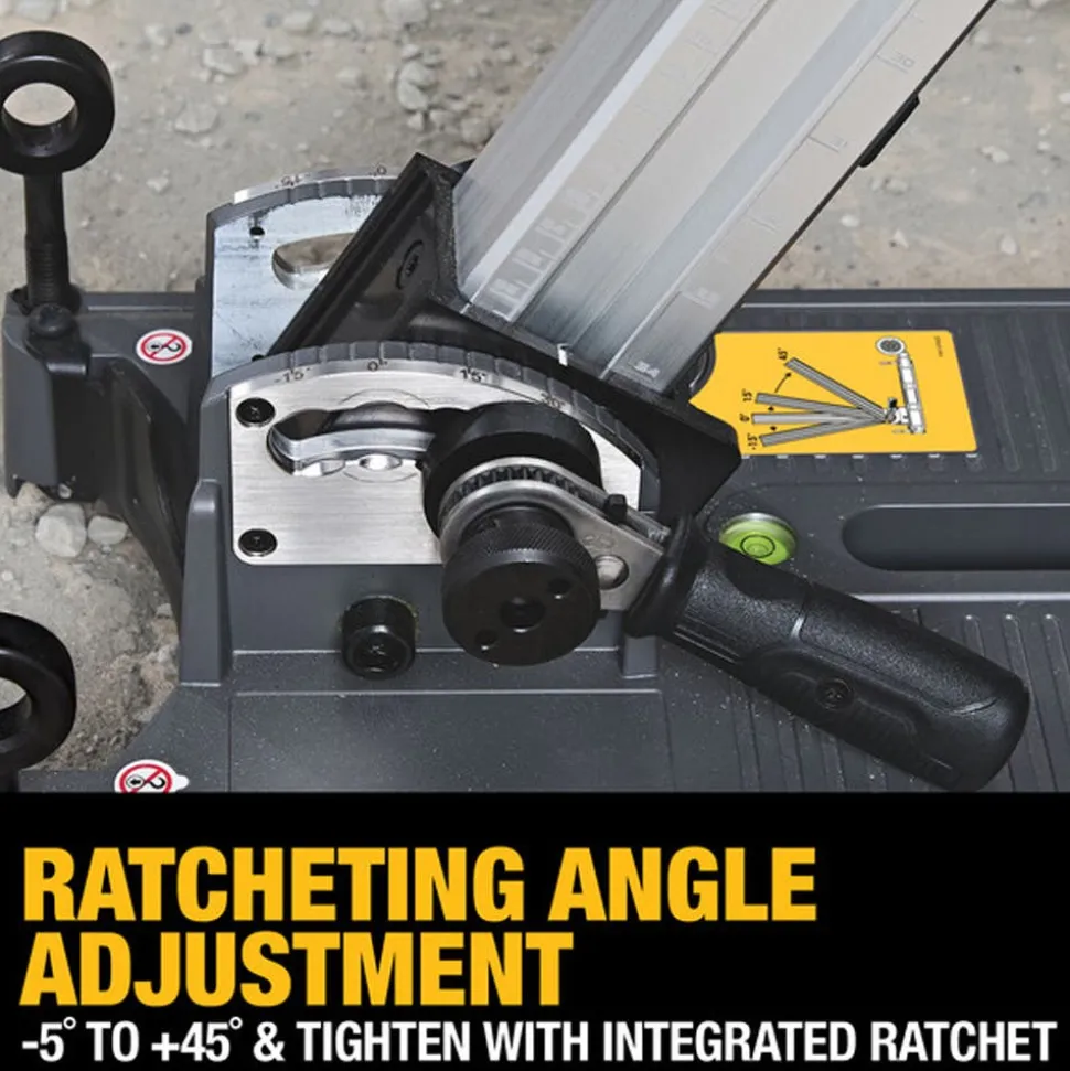 DeWalt POWERSHIFT™ 6.375" Core Drill Stand Bare DCPS151