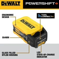DeWalt POWERSHIFTâ„¢ 554Wh Battery DCBPS0554