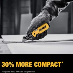 DeWalt Power Tools Push and Flip Folding Utility Knife Set DWHT10995